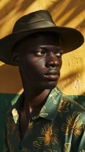 Ensaio fotográfico artístico com IA